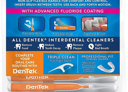 DenTek Easy Brush Interdental Standard Teeth Cleaners Fresh Mint 16ct - Personal Care > Oral Dental Floss & Flossers