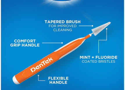 DenTek Easy Brush Interdental Standard Teeth Cleaners Fresh Mint 16ct - Personal Care > Oral Dental Floss & Flossers