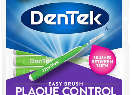 DenTek Easy Brush Oral Cleaners Extra Tight Fresh Mint Green 16ct (12 Pack) - Personal Care > Dental Floss & Flossers