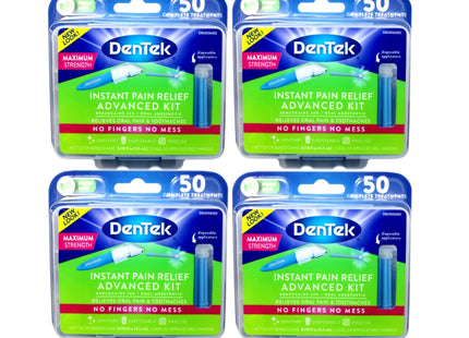 DenTek Instant Oral Pain Relief Maxim Strength Kit for Toothaches 50ct - Personal Care > Dental Floss & Flossers