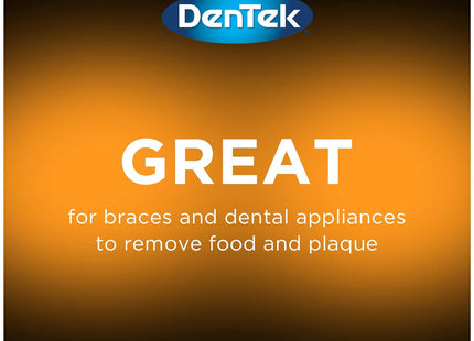 DenTek Slim Brush Advanced Clean Interdental Cleaners Tight 32ct (3 Pack) - Personal Care > Oral Dental Floss & Flossers