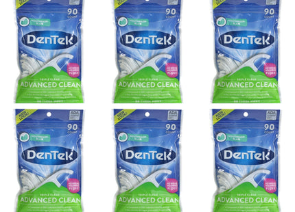 DenTek Triple Clean Extra-Strong Dental Floss Picks Mouthwash 90ct - Personal Care > Oral & Flossers