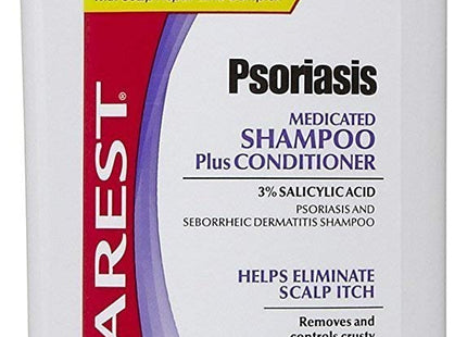 Dermarest Psoriasis Max Strength Medicated Shampoo + Conditioner 8oz (12 Pack) - Personal Care > Hair & Styling