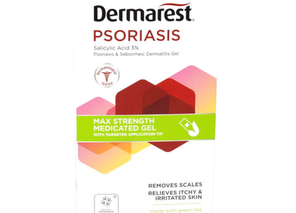 Dermarest Psoriasis Medicated Skin Treatment Gel Itch Relief 4oz (12 Pack) - Personal Care > Lotion & Moisturizer