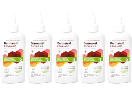 Dermarest Psoriasis Medicated Skin Treatment Gel Itch Relief 4oz (12 Pack) - Personal Care > Lotion & Moisturizer