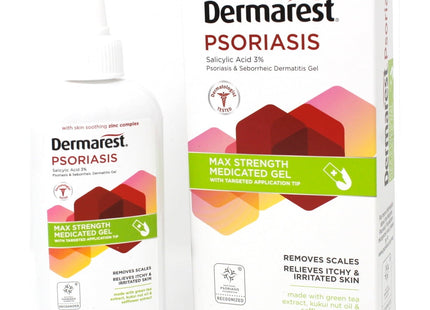 Dermarest Psoriasis Medicated Skin Treatment Gel Itch Relief 4oz (24 Pack) - Personal Care > Lotion & Moisturizer