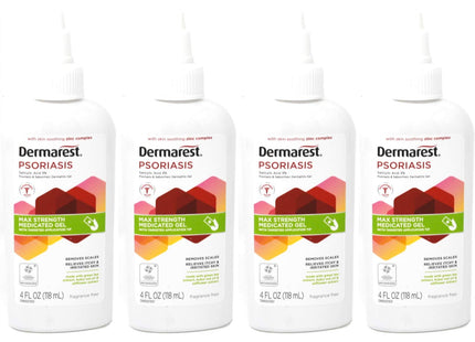 Dermarest Psoriasis Medicated Skin Treatment Gel Itch Relief 4oz (24 Pack) - Personal Care > Lotion & Moisturizer