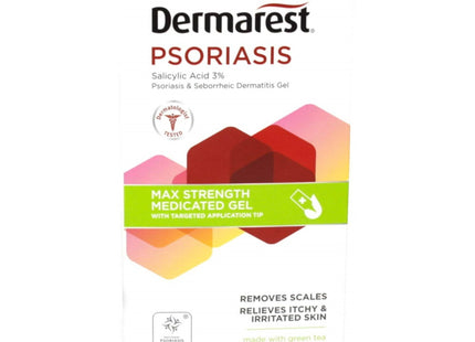 Dermarest Psoriasis Medicated Skin Treatment Gel Itch Relief 4oz (24 Pack) - Personal Care > Lotion & Moisturizer