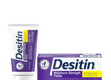 Desitin Maximum Strength Baby Diaper Rash Cream Travel Size 2oz (10 Pack) - & Toddler > Diapering Treatments