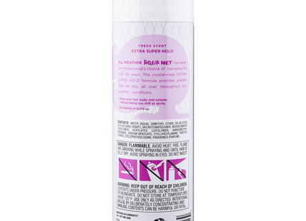 Aqua Net Professional Aerosol Hair Spray, Extra Super Hold, Scented 11.0 Ounce (Pack Of 11)