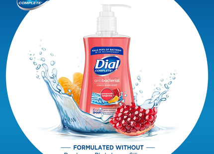 Dial Antibacterial Liquid Hand Soap Pomegranate and Tangerin 7.5 Floz (12 Pack) - Personal Care > Bath & Body