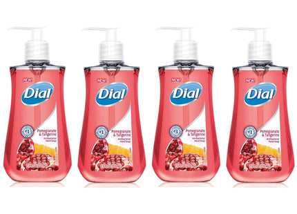 Dial Antibacterial Liquid Hand Soap Pomegranate and Tangerin 7.5 Floz (4 Pack) - Personal Care > Bath & Body