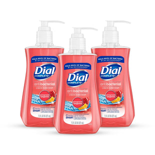 Dial Antibacterial Liquid Hand Soap Pomegranate and Tangerin 7.5 Floz (3 Pack) - Personal Care > Bath & Body