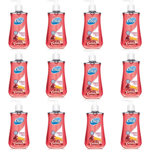 Dial Antibacterial Liquid Hand Soap Pomegranate and Tangerin 7.5 Floz (12 Pack) - Personal Care > Bath & Body