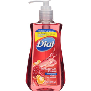 Dial Antibacterial Liquid Hand Soap Pomegranate and Tangerin 7.5 Floz (24 Pack) - Personal Care > Bath & Body