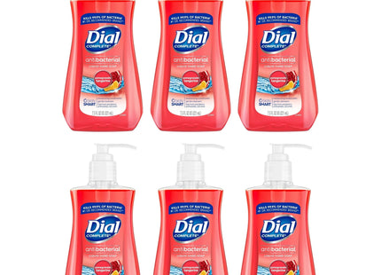 Dial Antibacterial Liquid Hand Soap Pomegranate and Tangerin 7.5 Floz (6 Pack) - Personal Care > Bath & Body