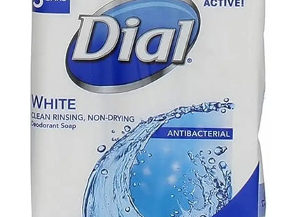 dial white anti - bacterial soap bar