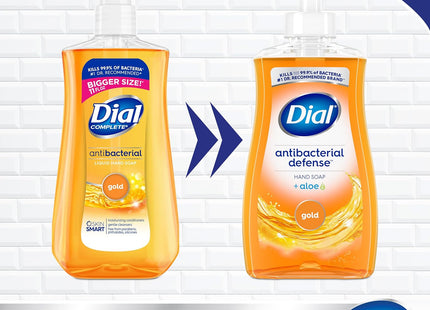 Dial Complete Antibacterial Liquid Hand Soap Moisturizer Gold 7.5 Floz (3 Pack) - Personal Care > Bath & Body