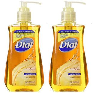 Dial Complete Antibacterial Liquid Hand Soap Moisturizer Gold 7.5 Floz (2 Pack) - Personal Care > Bath & Body