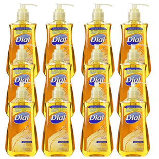 Dial Complete Antibacterial Liquid Hand Soap Moisturizer Gold 7.5 Floz (12 Pack) - Personal Care > Bath & Body