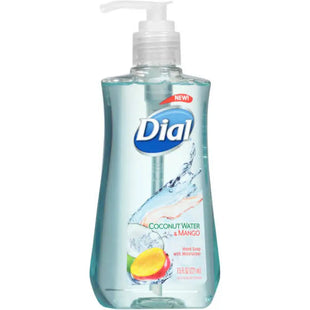 a bottle of dio hand soap