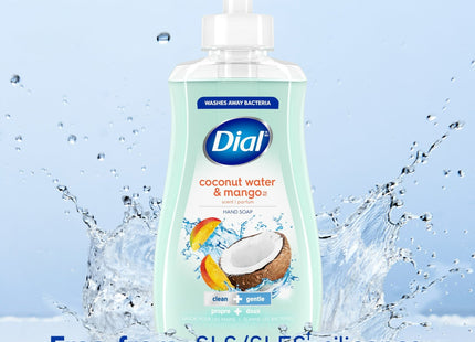 Dial Liquid Hydrating Hand Soap Coconut Water Mango Pump Bottle 7.5oz (5 Pack) - Personal Care > Bath & Body