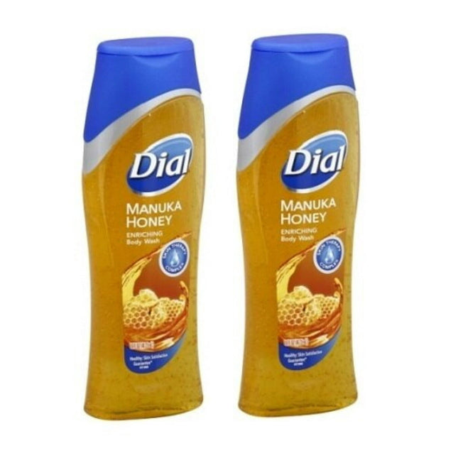 Dial Manuka Honey Enriching Moisturizing Cleansers Body Wash Gel 16oz (2 Pack) - Personal Care > Bath & Liquid Hand Soap