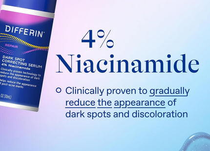 Differin Dark Spot & Discoloration Correcting Serum Acne Prone Skin 1oz - Health Care > Vitamins Lifestyle Supplements