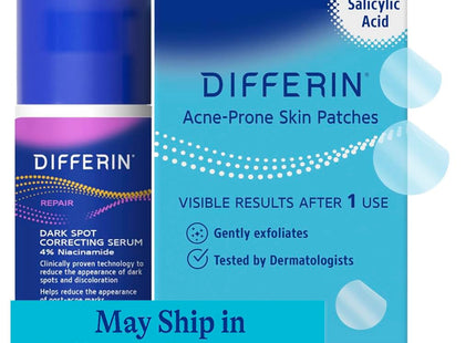 Differin Dark Spot & Discoloration Correcting Serum Acne Prone Skin 1oz (6 Pack) - Health Care > Vitamins Lifestyle