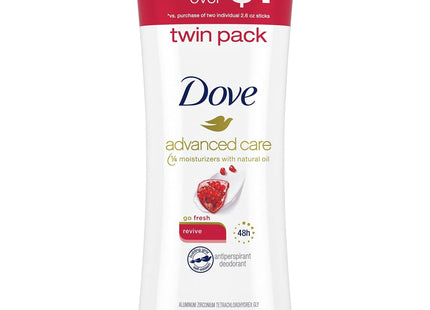 Dove Advanced Care Antiperspirant Deodorant Stick Revive 2.6oz (2 Pack) - Personal > Bath & Body Anti-Perspirant