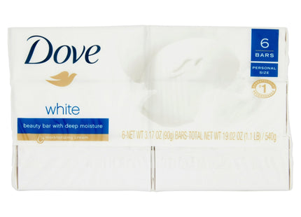 Dove Original White Moisturizer Cream Bar Gentle for Soft Skin 6 (12 Pack) - Personal Care > Bath & Body Soaps