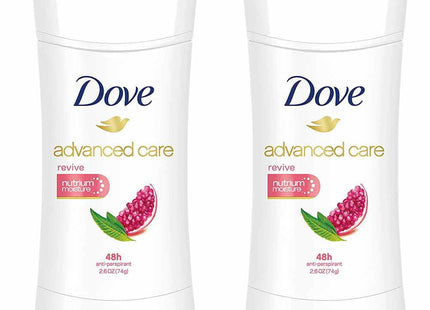 Dove Advanced Care Antiperspirant Deodorant Stick Revive 2.6oz (2 Pack) - Personal > Bath & Body Anti-Perspirant