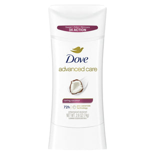 Dove Advanced Care Antiperspirant Deodorant Caring Coconut 2.6oz (2 Pack) - Personal > Bath & Body Anti-Perspirant