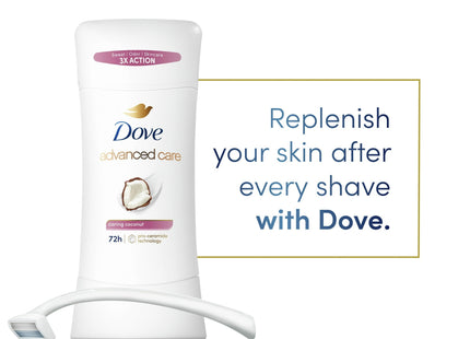 Dove Advanced Care Antiperspirant Deodorant Caring Coconut 2.6oz (3 Pack) - Personal > Bath & Body Anti-Perspirant