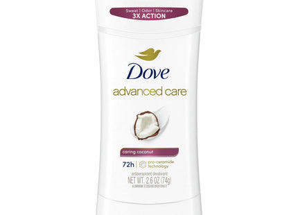 Dove Advanced Care Antiperspirant Deodorant Caring Coconut 2.6oz (3 Pack) - Personal > Bath & Body Anti-Perspirant