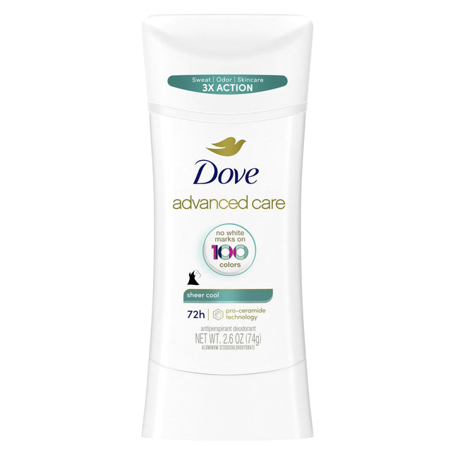 Dove Advanced Care Antiperspirant Deodorant Sheer Cool 2.6oz (2 Pack) - Personal > Bath & Body Anti-Perspirant