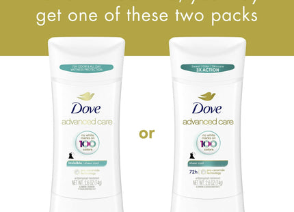 Dove Advanced Care Antiperspirant Deodorant Sheer Cool 2.6oz (6 Pack) - Personal > Bath & Body Anti-Perspirant