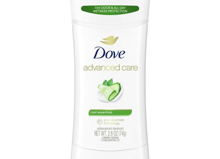 Dove Advanced Care Antiperspirant Deodorant Stick Cool Essentials 2.6oz (3 Pack) - Personal > Feminine Deodorants