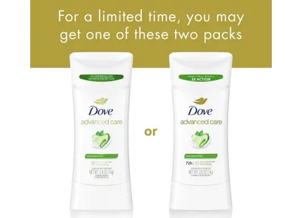 Dove Advanced Care Antiperspirant Deodorant Stick Cool Essentials 2.6oz - Personal > Feminine Deodorants
