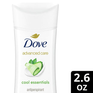 Dove Advanced Care Antiperspirant Deodorant Stick Cool Essentials 2.6oz (6 Pack) - Personal > Feminine Deodorants