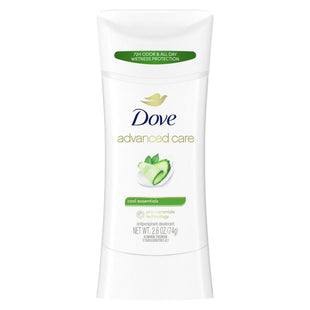 Dove Advanced Care Antiperspirant Deodorant Stick Cool Essentials 2.6oz (4 Pack) - Personal > Feminine Deodorants