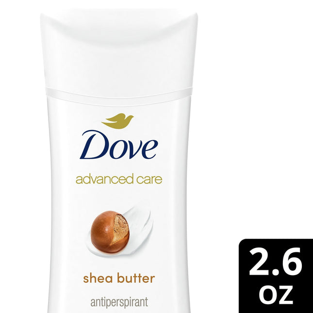 Dove Advanced Care Antiperspirant Deodorant Women Shea Butter 2.6oz (12 Pack) - Personal > Bath & Body Anti-Perspirant