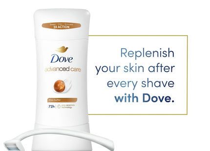 Dove Advanced Care Antiperspirant Deodorant Women Shea Butter 2.6oz (3 Pack) - Personal > Bath & Body Anti-Perspirant
