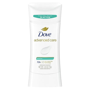 Dove Advanced Care Women’s Antiperspirant Deodorant Sensitive 2.6oz (3 Pack) - Personal > Feminine Deodorants