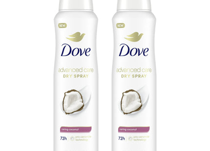 Dove Antiperspirant Deodorant Dry Spray Caring Coconut 3.8oz (12 Pack) - Personal Care > Bath & Body Anti-Perspirant