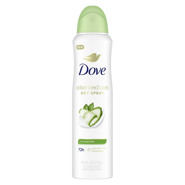 Dove Antiperspirant Deodorant Dry Spray Cool Essentials 3.8oz (12 Pack) - Personal Care > Bath & Body Anti-Perspirant