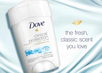 Dove Clinical Protection Antiperspirant Deodorant Original Clean 1.7oz (2 Pack) - Personal Care > Bath & Body