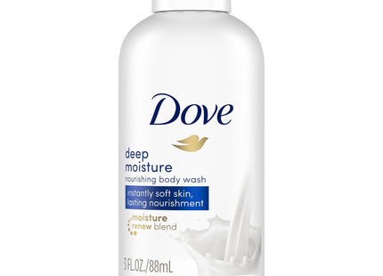 Dove Deep Moisture Nourishing Gentle Dry Skin Body Wash 3 oz (12 Pack) - Baby & Toddler > Bathing Grooming