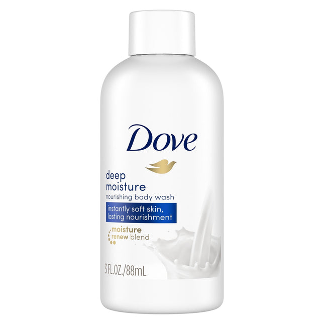 Dove Deep Moisture Nourishing Gentle Dry Skin Body Wash 3 oz (12 Pack) - Baby & Toddler > Bathing Grooming