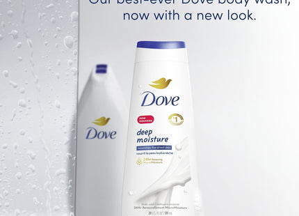 Dove Deep Moisture Nourishing Long Lasting Body Wash For Soft Skin 11oz (3 Pack) - Baby & Toddler > Bathing Grooming